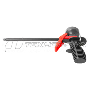 Пистолет для монтажной пены, пластиковый корпус, пластиковая трубка