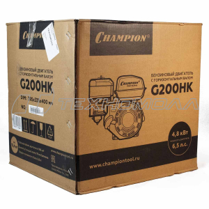 Двигатель CHAMPION G200HK/CH200K 6,5 л.c Двигатель CHAMPION G200HK/CH200K 6,5 л.c