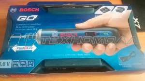 Аккумуляторная отвертка Bosch GO kit 0.601.9H2.021