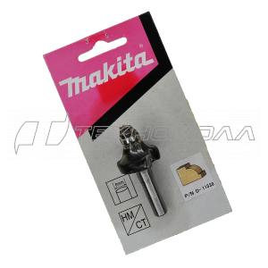Фреза Makita кромочн. калев. R6.35 25.4х12.7х8х32