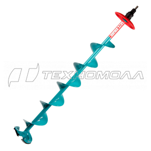 Бур для льда 155мм/6" + блесна Rapala + адаптер для шуруп KAIRA