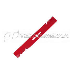 Нож газонокосилки DDE MULCH 18"/46см универсальный, шайбы