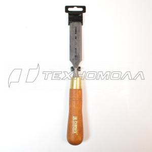 Стамеска косая левая с ручкой WOOD LINE PLUS 26 мм