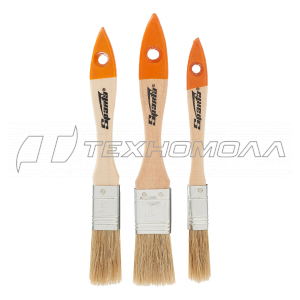 Набор кистей, 3 шт.(плоские 1/2", 3/4", 1")// Sparta