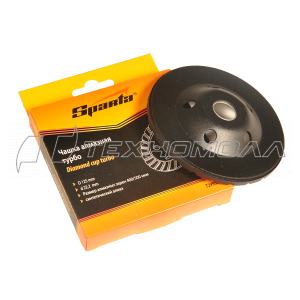 Чашка алм. 125 мм, Turbo Sparta