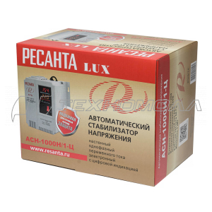 Стаб. напряжения РЕСАНТА АСН-1000 Н/1-Ц Lux Стаб. напряжения РЕСАНТА АСН-1000 Н/1-Ц Lux