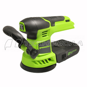 Аккумуляторная шлифмашина Greenworks G24ROS