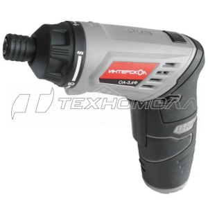 Ак. отвертка Интерскол ОА-3,6Ф кейс + насадки