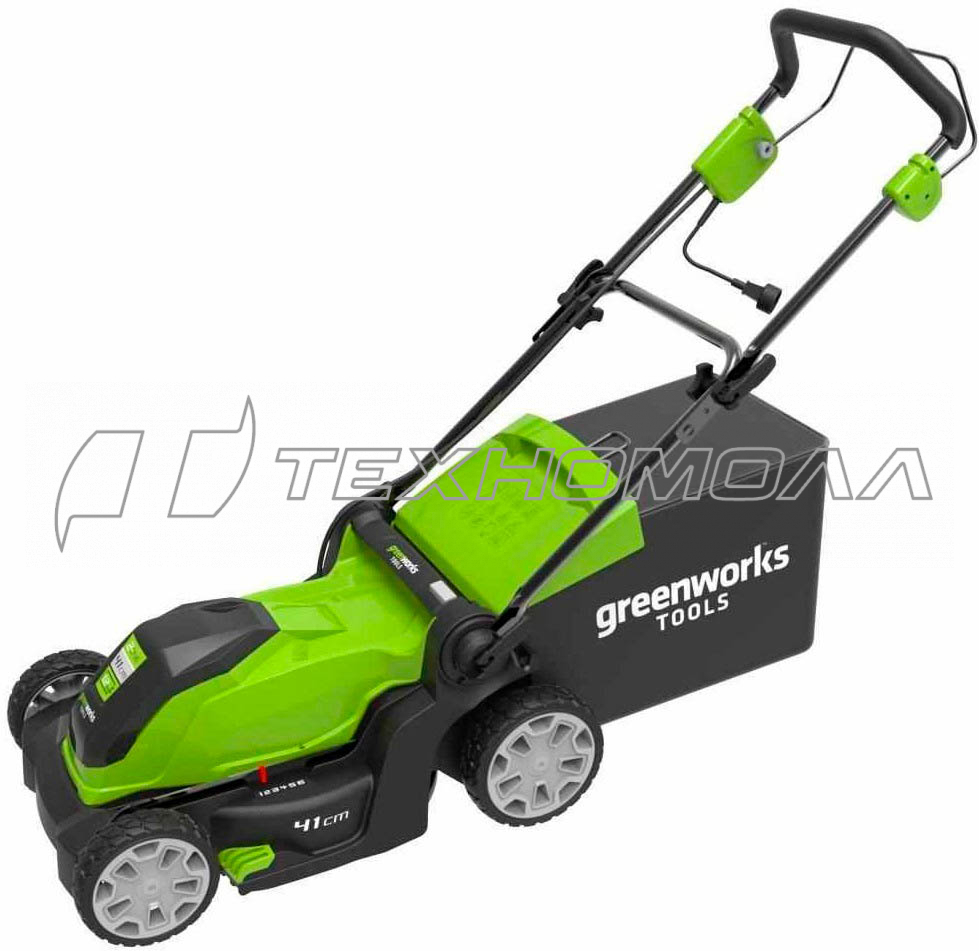 Электрическая газонокосилка Greenworks GLM1240 2505207