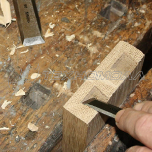 Стамеска NAREX WOOD LINE PLUS 12мм косая вправо НЕ