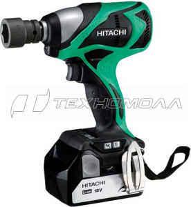 Аккумуляторный ударный гайковерт Hitachi WR18DBDL-RJ