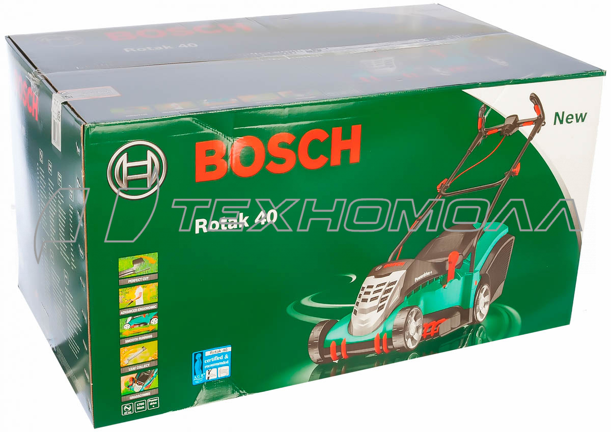 Электрическая газонокосилка Bosch ROTAK 40 GEN 4 0.600.8A4.200