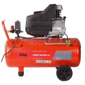 Компрессор FUBAG HOBBY MASTER KIT 1,8 кВт. 50 л