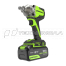 Ак. гайковерт Greenworks IW5500 (1хАКБ 5 Ач и ЗУ)