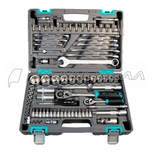 Набор инструментов STELS, 82 предм,1/2,1/4