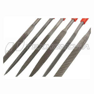 Набор надфилей, 180 х 5 мм, 6 шт., пластиковые рукоятки Matrix