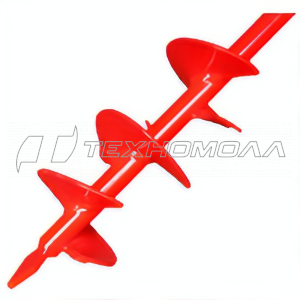 Бур почвенный МБ STANDART 100 мм 3-х SLIT