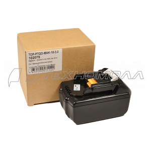 Аккумулятор Makita BL1830 18V 3.0Ah Li-Ion, аналог 197599-5, 194204-5 TOPON