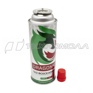 Баллон одноразовый туристический DRAGONKIT Газ 220 гр.