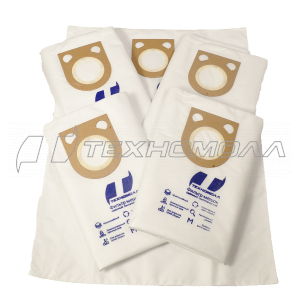 Мешки для пылесоса сменные синтетический ТЕХНОМОЛЛ 005