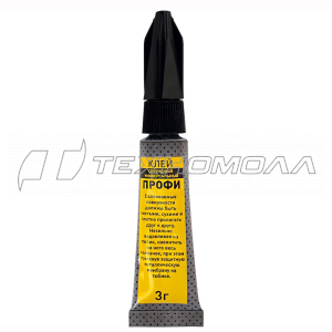 КЛЕЙ СЕКУНДНЫЙ "ПРОФИ" УНИВЕРСАЛЬНЫЙ 3 Г "PANZER"