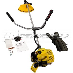 Мотокоса CHAMPION T333S-2, неразъемная штанга