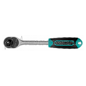 Ключ трещотка 1/2", 72 зуба, с быстрым сбросом, CrV Stels