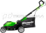 Электрическая газонокосилка Greenworks GLM1240 2505207