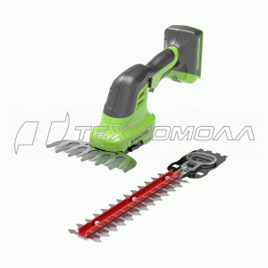 Аккумуляторные садовые ножницы Greenworks G24SHT
