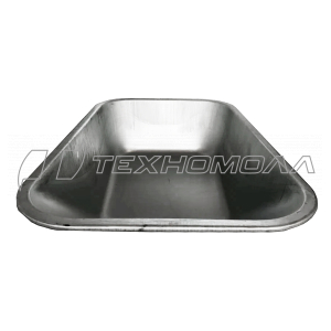 Кузов для тачки оцинк 0,7мм 110л б/отв 4,1кг