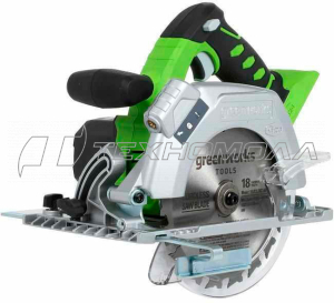 Аккумуляторная циркулярная пила Greenworks G24CS 1500507