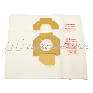 Мешки для пылесоса FILTERO BSH 15 PRO, (2шт 410х510мм до20л) BOSCH/DEWALT/FLEX/HILTI/KARCHER/NILFISKAlto/RYOBI/SPARKY/STIHL/КОРВЕТ