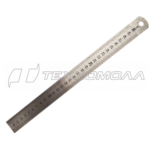 Линейка измерительная, 300 мм, металлическая// Sparta