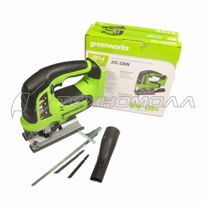 Аккумуляторный лобзик Greenworks GD24JS