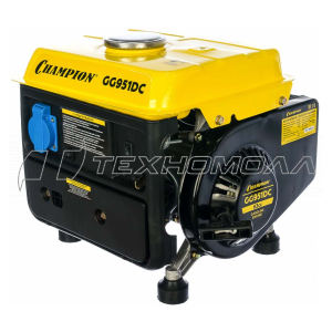 Бензогенератор CHAMPION GG951DC 0,75 кВт, 18,5 кг