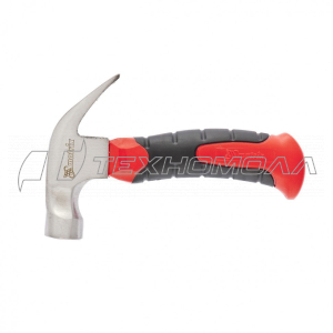 Молоток-гвоздодер мини, боек с магнитом, фибергласовая двухкомпонентная рукоятка, 250г// Matrix