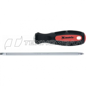 Комбинированная отвертка SL6.0, PH2 мм MATRIX 12290