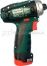Аккумуляторный винтоверт Metabo PowerMaxx BS Basic Set 600080880