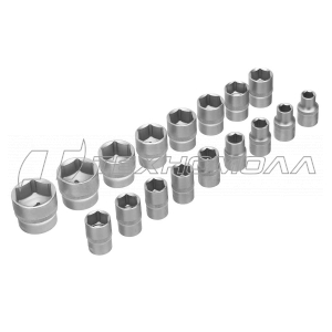 Набор инструментов, 1/2", 1/4", 108 предметов Сибртех