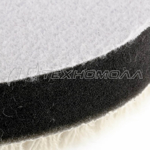 Насадка полировальная "под липучку", 150 мм, короткая плетеная шерстяная нить Matrix