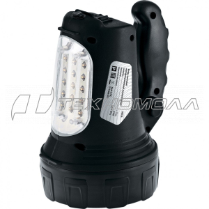 Фонарик поисковый,многофунк,акк,гал/25W+24Led+3Led