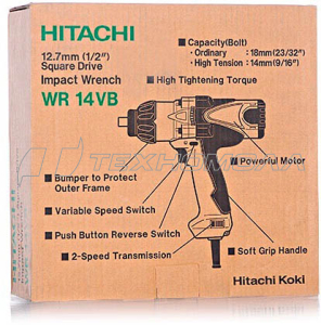 Ударный гайковерт Hitachi WR 14 VB