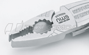 Комбинированные диэлектрические плоскогубцы 200мм NWS ErgoCombi 1096-49-VDE-200