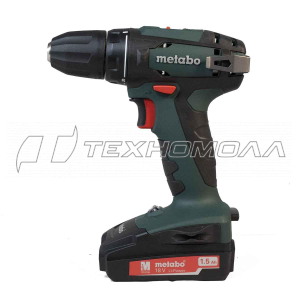 Ак. дрель Metabo BS 18 2x1.5 Ач Li-ion, патрон