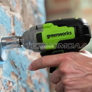 Ак. гайковерт Greenworks GD24IW400