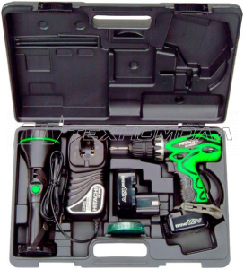 Аккумуляторная дрель-шуруповерт Hitachi DS12DVF3-TB