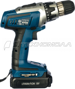Ак. дрель Фиолент ДША1-10-РЭ4-18В Li-ion