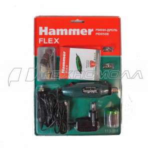Ак. дрель мини Hammer Flex MD050B