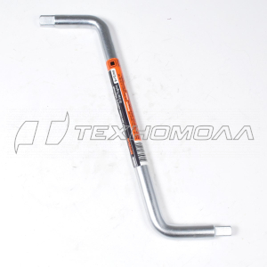 Ключ для слива масла S-образный квадрат 8х10мм (АвтоDело) 40540