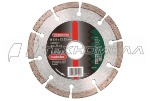 Алмазный круг 230x22,23 мм универс Metabo